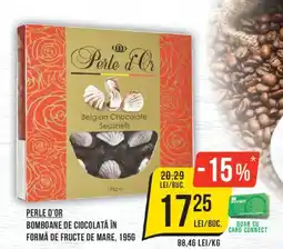 Mega Image Perle d'Or bomboane de ciocolată în formă de fructe de mare Ofertă
