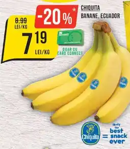 Mega Image Chiquita banane, ecuador Ofertă