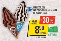 Mega Image Cornetto King Ofertă