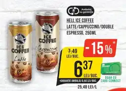 Mega Image Hell ice coffee Ofertă