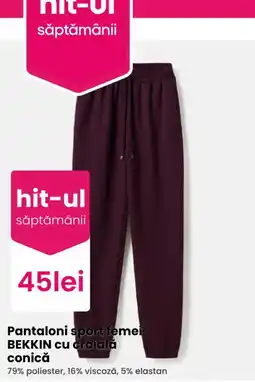 Pepco Bekkin pantaloni sport femei Ofertă