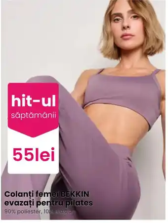 Bekkin colanți femei evazați pentru pilates