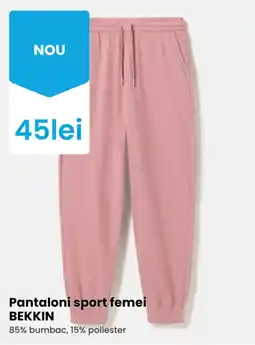 Pepco Bekkin pantaloni sport femei Ofertă