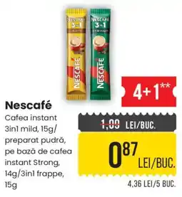 Mega Image Nescafe cafea instant Ofertă