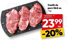 PROFI Ceafă de porc fără os Ofertă