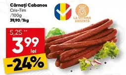 PROFI Cârnați Cabanos Cris-Tim Ofertă