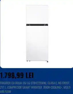 Flanco LG frigider cu doua usi gtbv22snj Ofertă