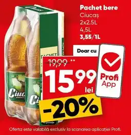 PROFI Ciucăș bere Ofertă