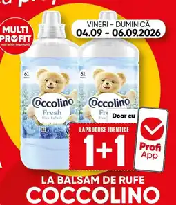 PROFI Coccolino balsam de rufe Ofertă