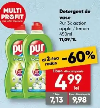 Pur detergent de vase