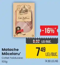 Mega Image Matache Măcelaru' Cotlet haiducesc Ofertă