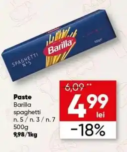 PROFI Barilla spaghetti Ofertă