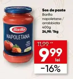 PROFI Barilla sos de paste napoletana / arrabbiata Ofertă
