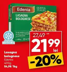 PROFI Edenia lasagna bolognese Ofertă