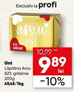 PROFI Lăptăria Amu unt Ofertă