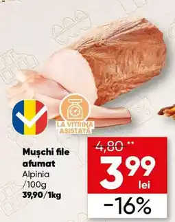 PROFI Alpinia mușchi file afumat Ofertă