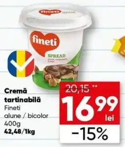 PROFI Fineti cremă tartinabilă alune / bicolor Ofertă