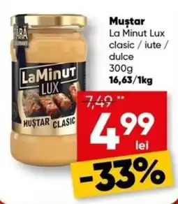 PROFI LaMinut Lux Muștar Clasic Ofertă