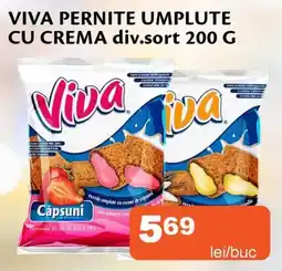 Unicarm Viva pernite umplute cu crema Ofertă