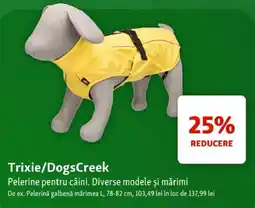 Fressnapf Trixie/DogsCreek pelerine pentru câini Ofertă