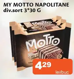 Unicarm My Motto Napolitane Ofertă