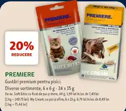 Fressnapf Premiere gustări premium pentru pisici Ofertă