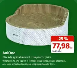Fressnapf AniOne placă de zgâriat model Lizzie pentru pisici Ofertă