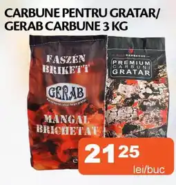 Unicarm Gerab carbune 3 kg Ofertă