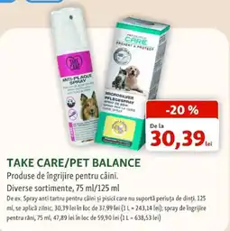 Fressnapf Take care/pet balance Ofertă