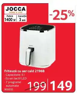 Selgros Friteuză cu aer cald 2196B Ofertă