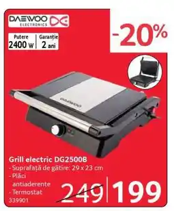 Selgros Grill electric DG2500B Ofertă