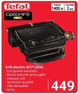 Selgros Grill electric GC712834 Ofertă