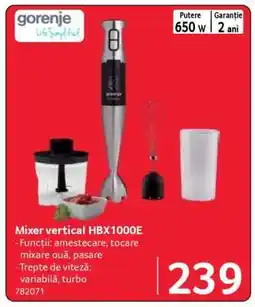 Selgros Mixer vertical HBX1000E Ofertă