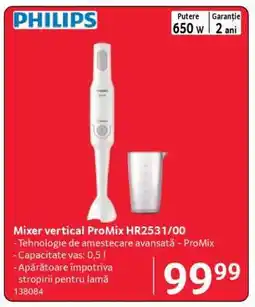 Selgros Mixer vertical ProMix HR2531/00 Ofertă