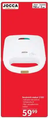 Selgros Sandwich maker 2183 Ofertă