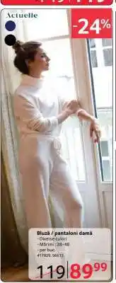 Selgros Bluză / pantaloni damă Ofertă