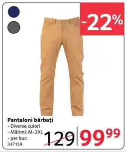 Selgros Pantaloni bărbați Ofertă
