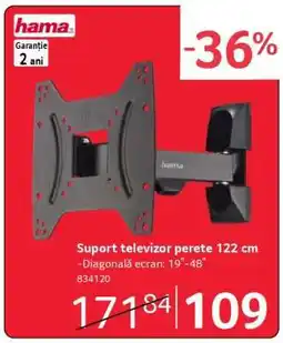Selgros Suport televizor perete 122 cm Ofertă