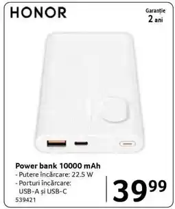 Selgros Power bank 10000 MAH Ofertă