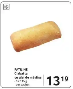 Selgros PATILINE Ciabatta Ofertă
