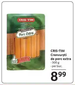 Selgros CRIS-TIM Crenvurști de porc extra Ofertă