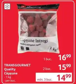 Selgros TRANSGOURMET Quality Căpșune Ofertă