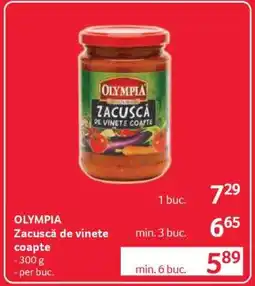 Selgros OLYMPIA Zacuscă de vinete coapte Ofertă