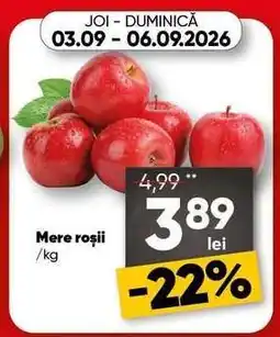 PROFI Mere roşii Ofertă