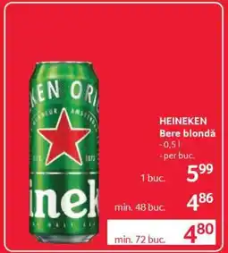 Selgros HEINEKEN Bere blondă Ofertă