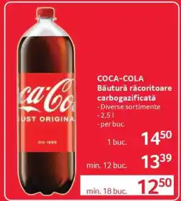 Selgros COCA-COLA Băutură răcoritoare carbogazificată Ofertă