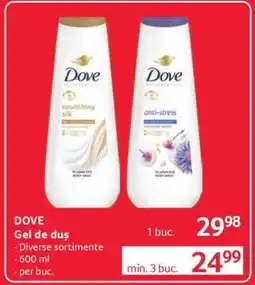 Selgros DOVE Gel de duș Ofertă