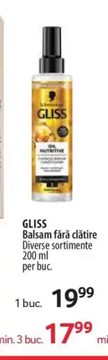 Selgros GLISS Ofertă