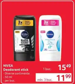 Selgros NIVEA Deodorant stick Ofertă