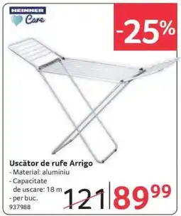 Selgros Uscător de rufe Arrigo Ofertă